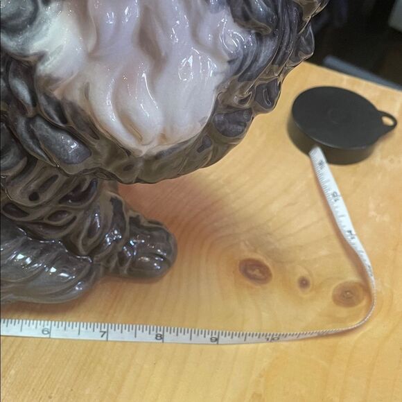 Vintage Gray Ceramic Cat Figurine - Picture 5 of 6